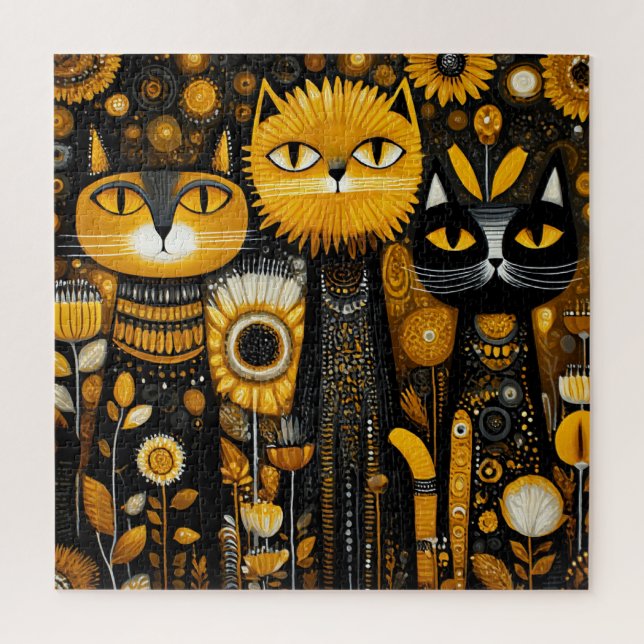 Puzzle Gatos Caprichosos (Vertical)