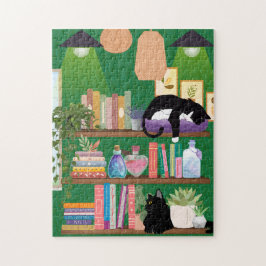 Puzzle Gatos de librerías