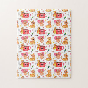 Puzzle Gatos Divertidos