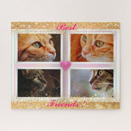 Puzzle Gatos familiares regalo popular