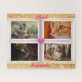Puzzle Gatos familiares regalo popular