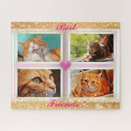 Puzzle Gatos familiares regalo popular
