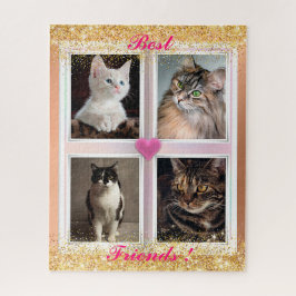 Puzzle Gatos familiares regalo popular