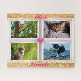 Puzzle Gatos familiares regalo popular