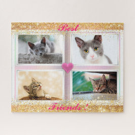 Puzzle Gatos familiares regalo popular