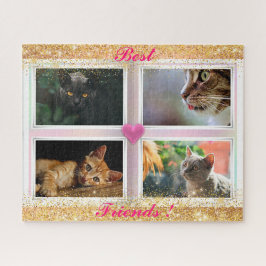 Puzzle Gatos familiares regalo popular