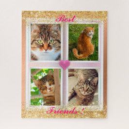 Puzzle Gatos familiares regalo popular