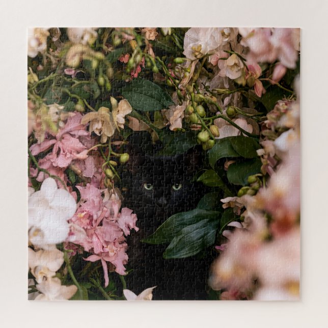 Puzzle Gatos Flor de Medianoche (Vertical)