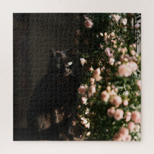 Puzzle Gatos Flor de Medianoche