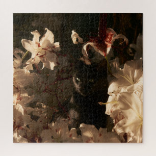 Puzzle Gatos Flor de Medianoche