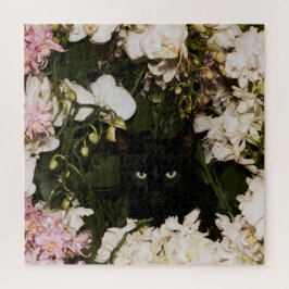 Puzzle Gatos Flor de Medianoche