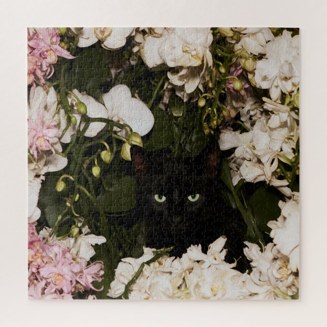 Puzzle Gatos Flor de Medianoche (Vertical)