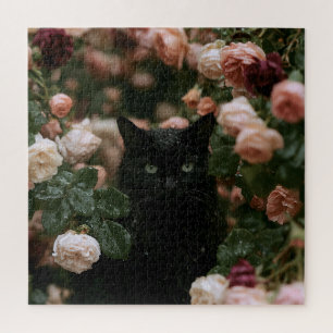 Puzzle Gatos Flor de Medianoche