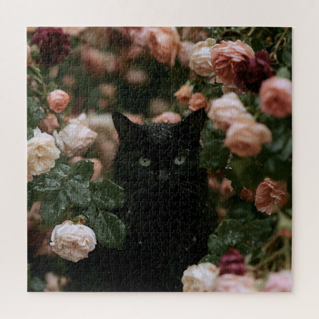 Puzzle Gatos Flor de Medianoche (Vertical)