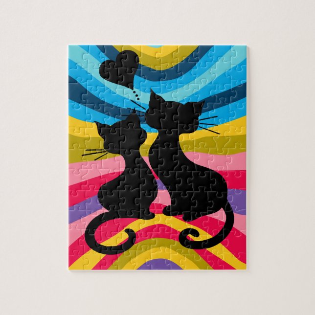 Puzzle Gatos maravillosos (Vertical)