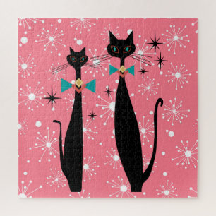 Puzzle Gatos modernos de Guay de mediados del siglo