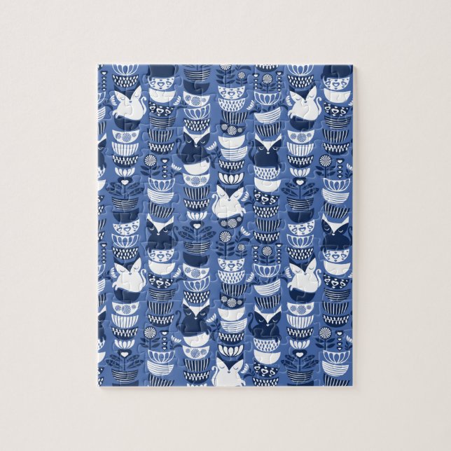 Puzzle Gatos populares suecos I (Vertical)