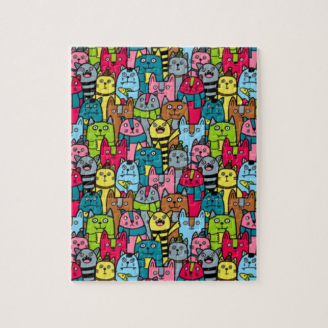 Puzzle Gatos y gatos (Vertical)