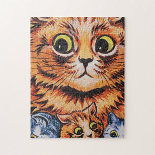 Puzzle Gatos Y Sus Gatitos Louis Wain