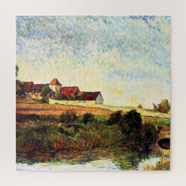 Puzzle Gauguin - La granja en Grue, (Vertical)