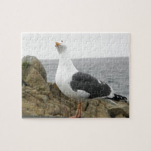 Puzzle Gaviota principal inclinable divertida
