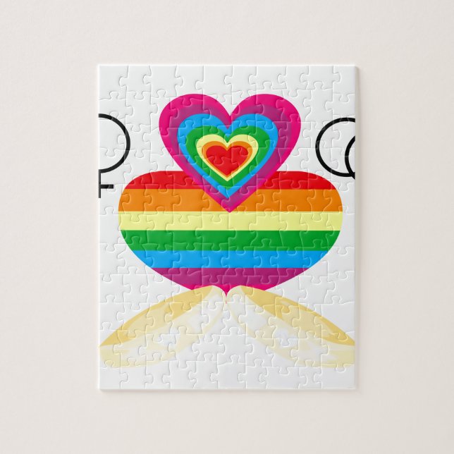 Puzzle gay marriage (Vertical)