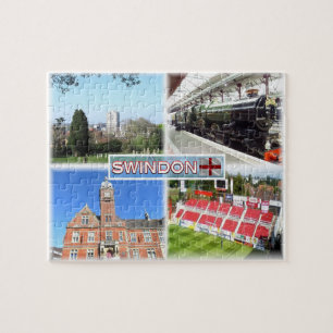 Puzzle GB Swindon ^ Town Center - Museo del ferrocarril -