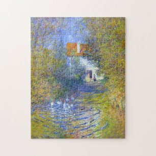 Puzzle Geese en el Creek Claude Monet Bella Artes