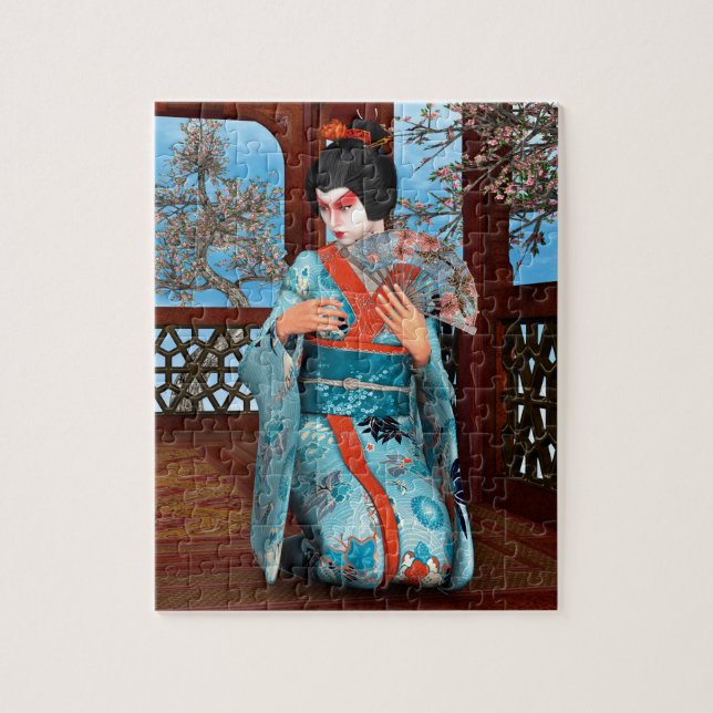 Puzzle Geisha (Vertical)