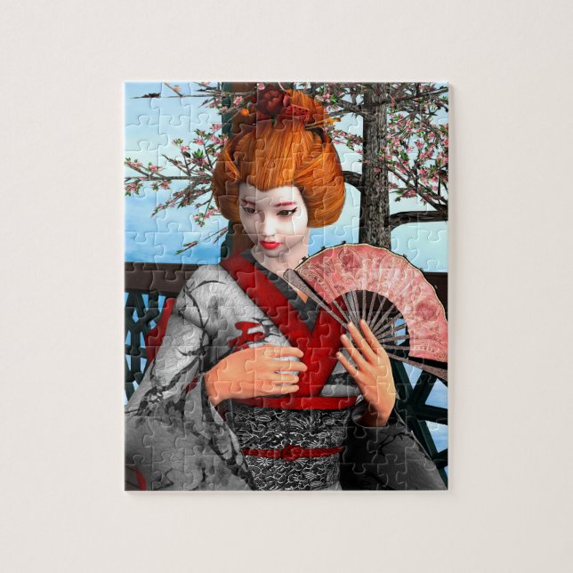 Puzzle Geisha (Vertical)