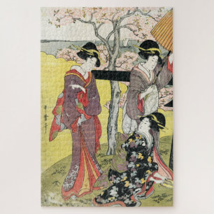 Puzzle Geisha lady oriental japonesa clásica maiko