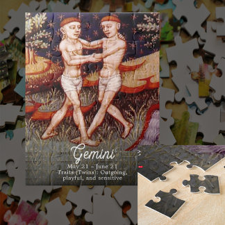 Puzzle Gemini: el partido de cumpleaños del Rótulo Zodiac