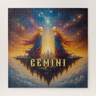 Puzzle ♊ Géminis Gemelos Zodiacales místicos