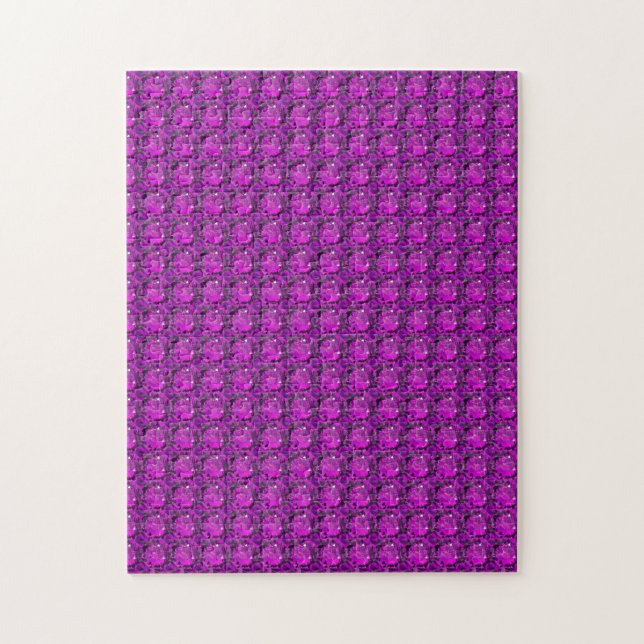 Puzzle Gemstone Purple tanzano (Vertical)