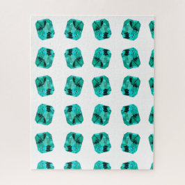 Puzzle Gemstone verde esmeralda