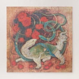 Puzzle Genbu: Gate of Waters - Mystical Nihonga Inspired 