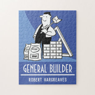 Puzzle Generador general con materiales de construcción.