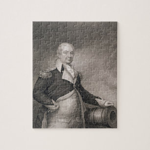 Puzzle General importante Henry Knox (1750-1806) grabado