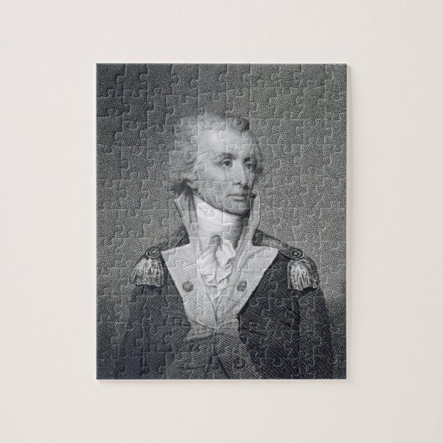 Puzzle General importante Thomas Sumter (1734-1832) grabó (Vertical)