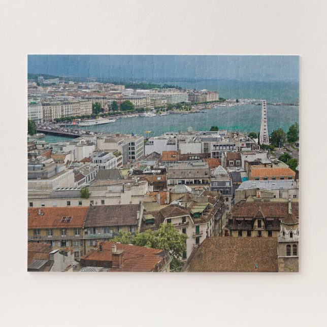 Puzzle Geneve Cityscape (Horizontal)