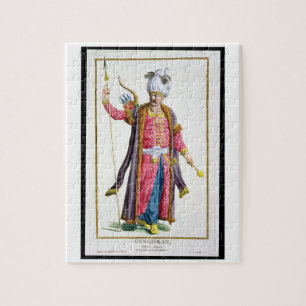 Puzzle Genghis Khan (c.1162-1227) de 'DES Estam de