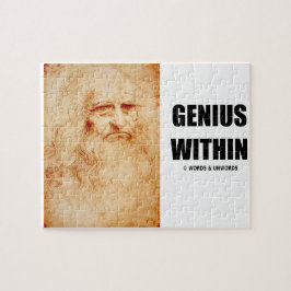 Puzzle Genio dentro (autorretrato de Leonardo da Vinci)