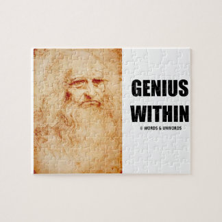 Puzzle Genio dentro (autorretrato de Leonardo da Vinci)