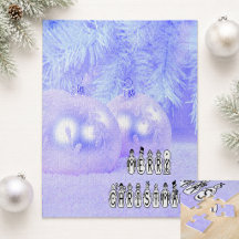 Gente de Nieve de Navidad Villancistas Azul Invier
