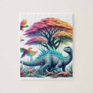 Puzzle gentil brontosauro