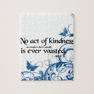 Puzzle gentileza mariposa giratoria