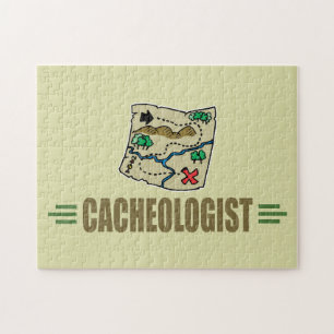 Puzzle Geocaching humorístico