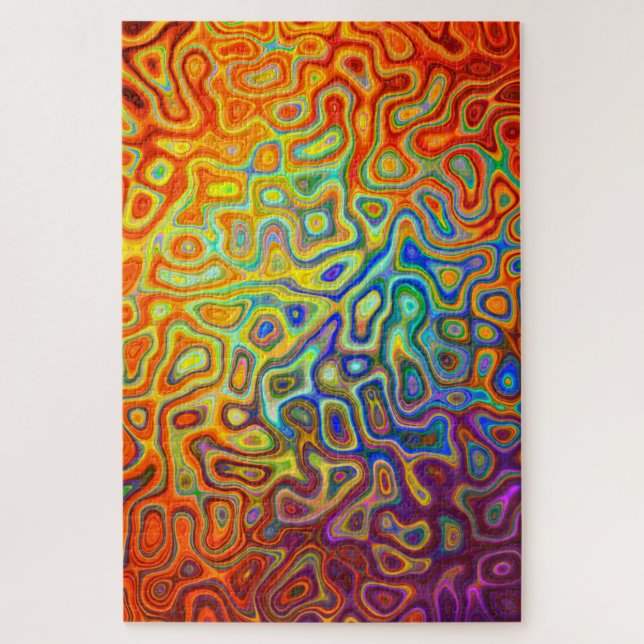 Puzzle Geode Arcoiris (Vertical)