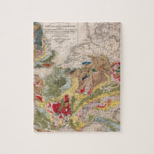 Puzzle Geología de Europa