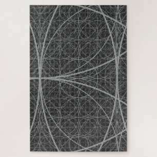 Puzzle Geometría sagrada Círculos Flor de vida